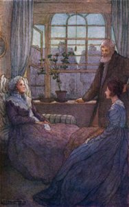 ギャスケル夫人によるクランフォードのイラスト 作： Mary V. Wheelhouse